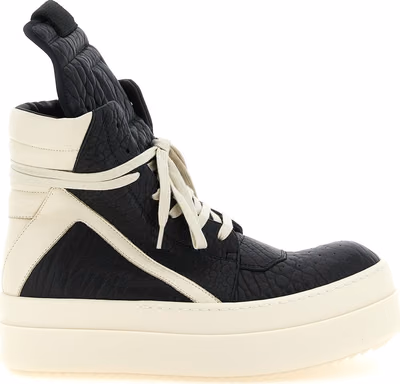 Bicolor Lamb Leather Athletic Sneakers