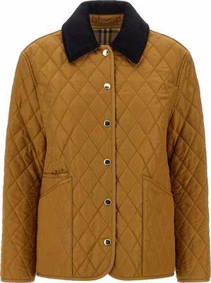 Beige Polyester Shell Jacket