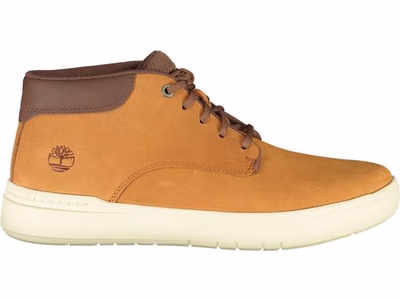 Brown Leather Men Sneaker