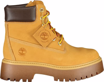 Brown Leather Women Boot