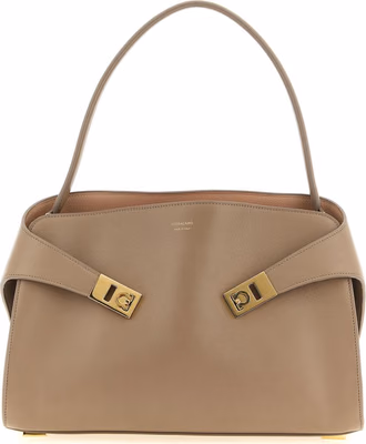 Multicolor Calfskin Shoulder Bag