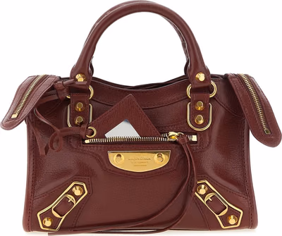 Bordeaux Goatskin Handbag