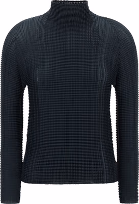 Blue Polyester Cardigan