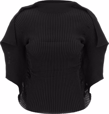 Black Polyester Blouse