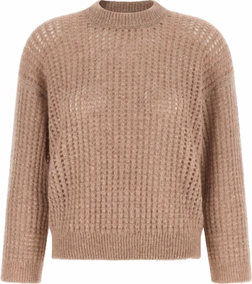 Beige Polyamide Cardigan