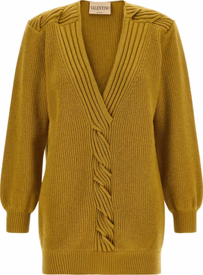 Multicolor Virgin Wool Cardigan