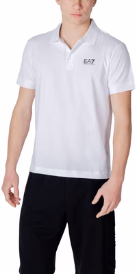 White Cotton Polo Shirt