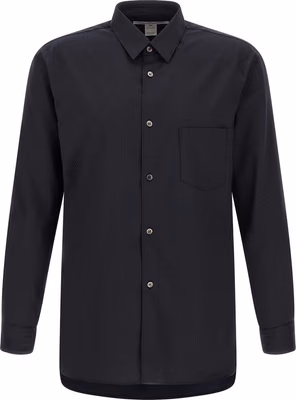 Blue Polyester Blouse