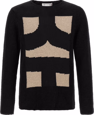 Black Polyester Cardigan