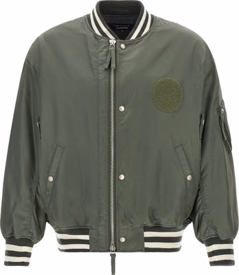 Bicolor Nylon Bomber