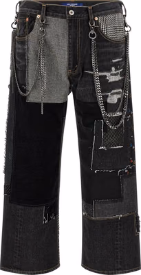 Blue Cotton Jeans Denim