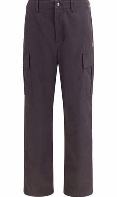 Brown Cotton Cargo Pants