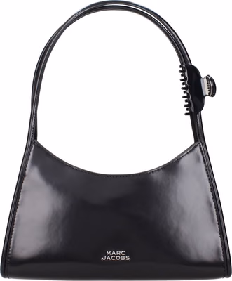 Black Leather Shoulder Bag