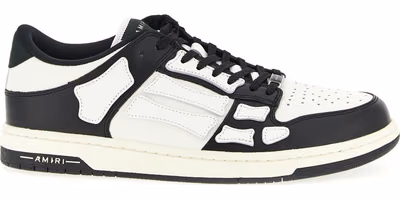 White Calfskin Low Top Sneakers