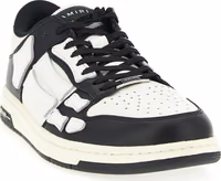 White Calfskin Low Top Sneakers 2