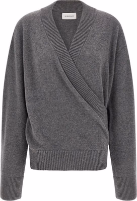 Gray Wool Cardigan