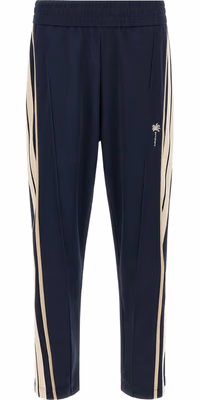Blue Polyester Joggers (Workout Pants)