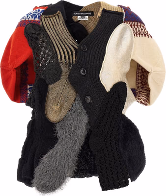 Multicolor Wool Cardigan