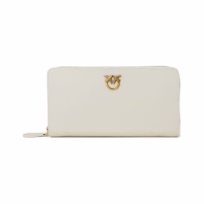 Cream Leather Wallet