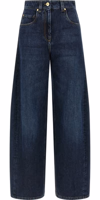 Blue Cotton Jeans Denim
