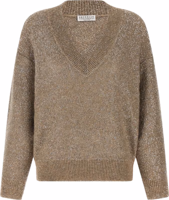 Beige Polyamide Cardigan