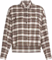Brown Cotton Dress Shirt 1