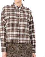 Brown Cotton Dress Shirt 2