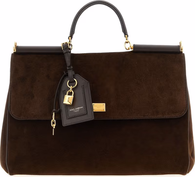 Brown Pvc Handbag