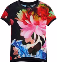 Blue Cotton T-Shirt 4