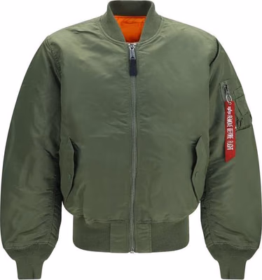 Bicolor Nylon Bomber