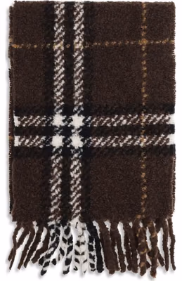 Brown Alpaca Vicugna Pacos Scarf