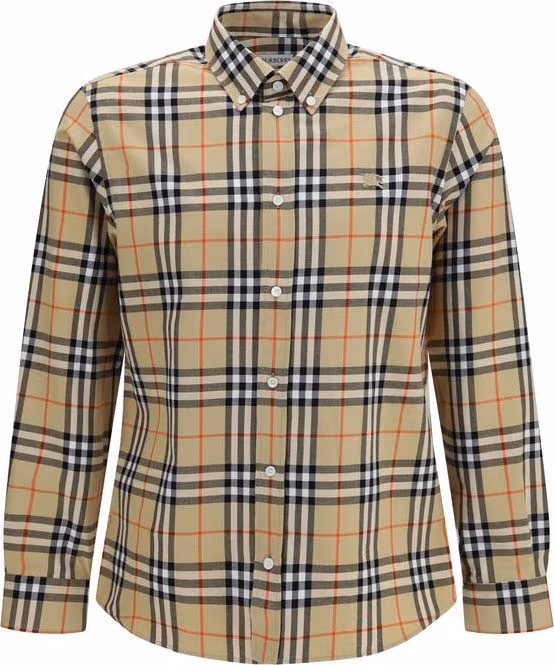 Beige Cotton Shirt