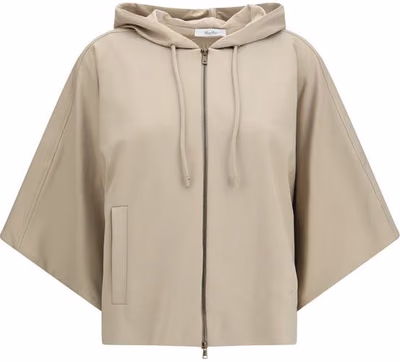 Beige Polyamide Sweatshirt