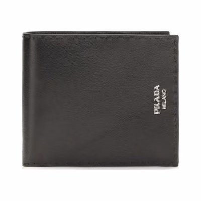 Black Calf Leather Bos Taurus Wallet