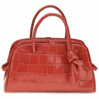 Red Calf Leather Bos Taurus Handbag 1