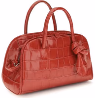 Red Calf Leather Bos Taurus Handbag 2