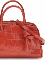 Red Calf Leather Bos Taurus Handbag 4