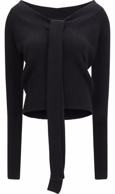 Black Cashmere Cardigan
