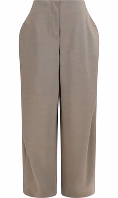 Gray Wool Oves Aries Flared Pants