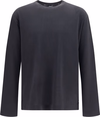 Black Paper Long Sleeve T-Shirt