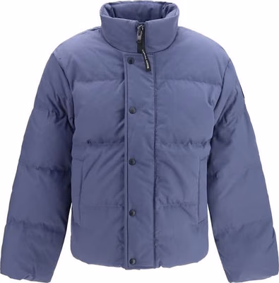 Blue Recycled Polyester Full-Length Jacket