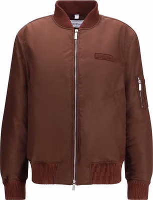 Bordeaux Nylon Bomber