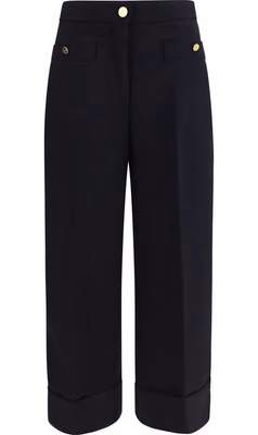 Blue Wool Oves Aries Pantsuit