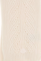 Beige Wool Oves Aries Scarf 3