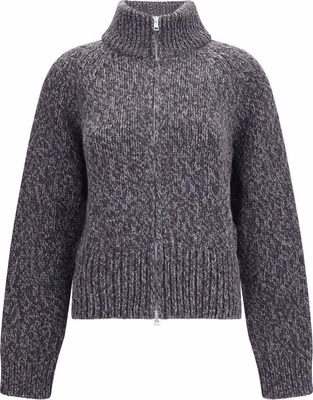 Gray Wool Oves Aries Cardigan