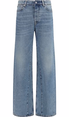Blue Cotton Jeans Denim