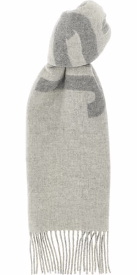 Gray Wool Foulard