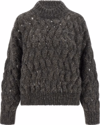 Gray Wool Cardigan