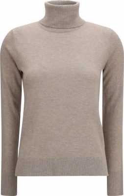 Beige Wool Oves Aries Turtleneck