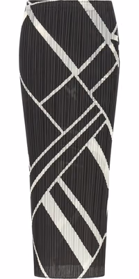 Gray Polyester Mini Skirt